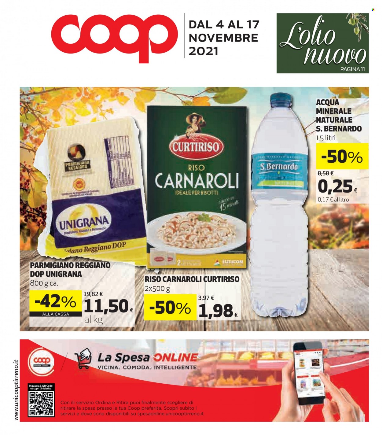 Volantino Coop - 4/11/2021 - 17/11/2021. Pagina 1