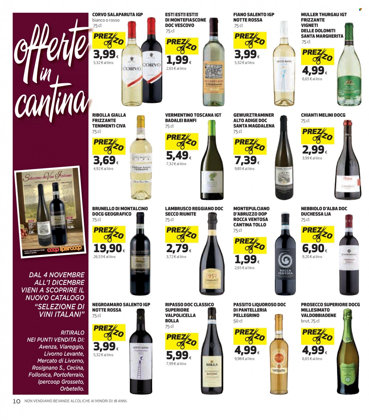 Volantino Coop - 4/11/2021 - 17/11/2021. Pagina 10