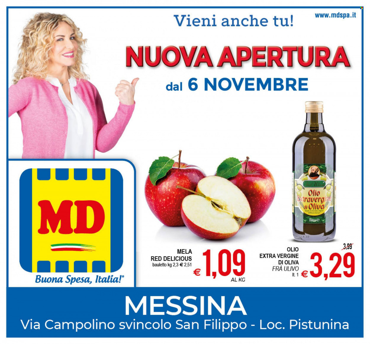 Leták MD Discount - 6.11.2021 - 8.11.2021. Strana 1