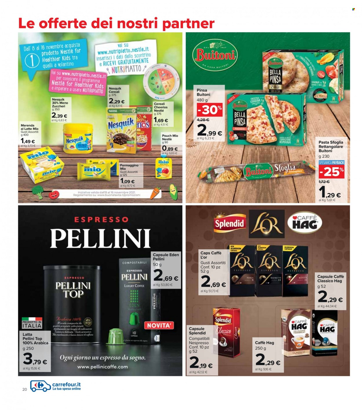 Leták Carrefour - 8.11.2021 - 16.11.2021. Strana 20