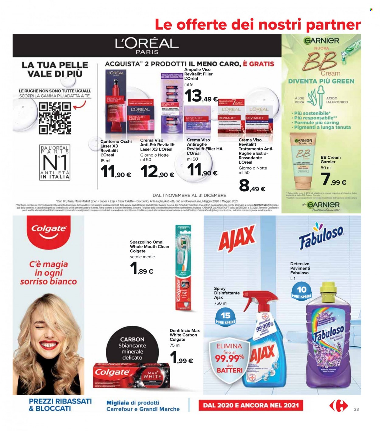 Volantino Carrefour - 8/11/2021 - 16/11/2021. Pagina 23