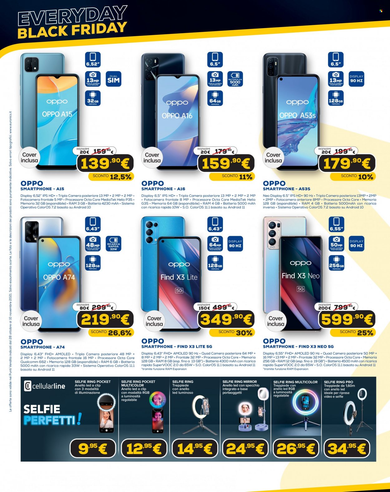 Volantino Euronics - 28/10/2021 - 10/11/2021. Pagina 4