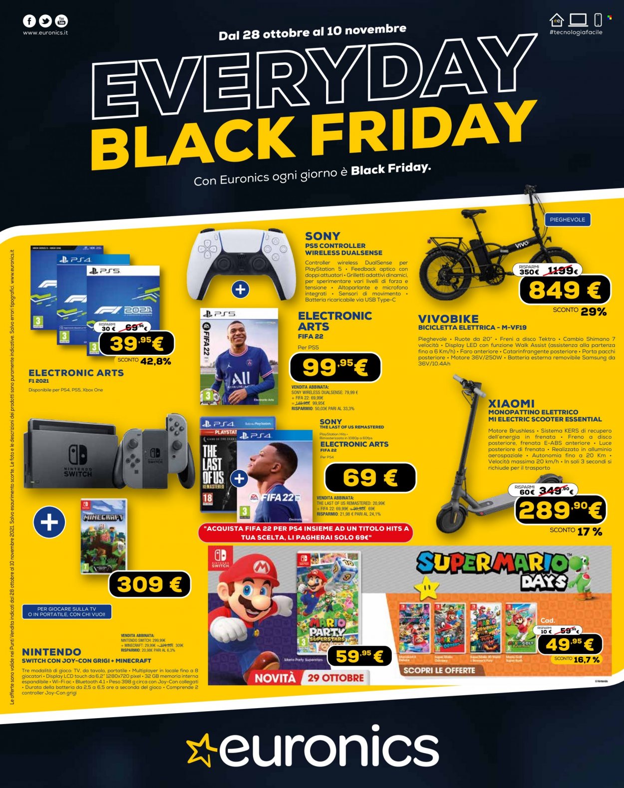 Volantino Euronics - 28/10/2021 - 10/11/2021. Pagina 14