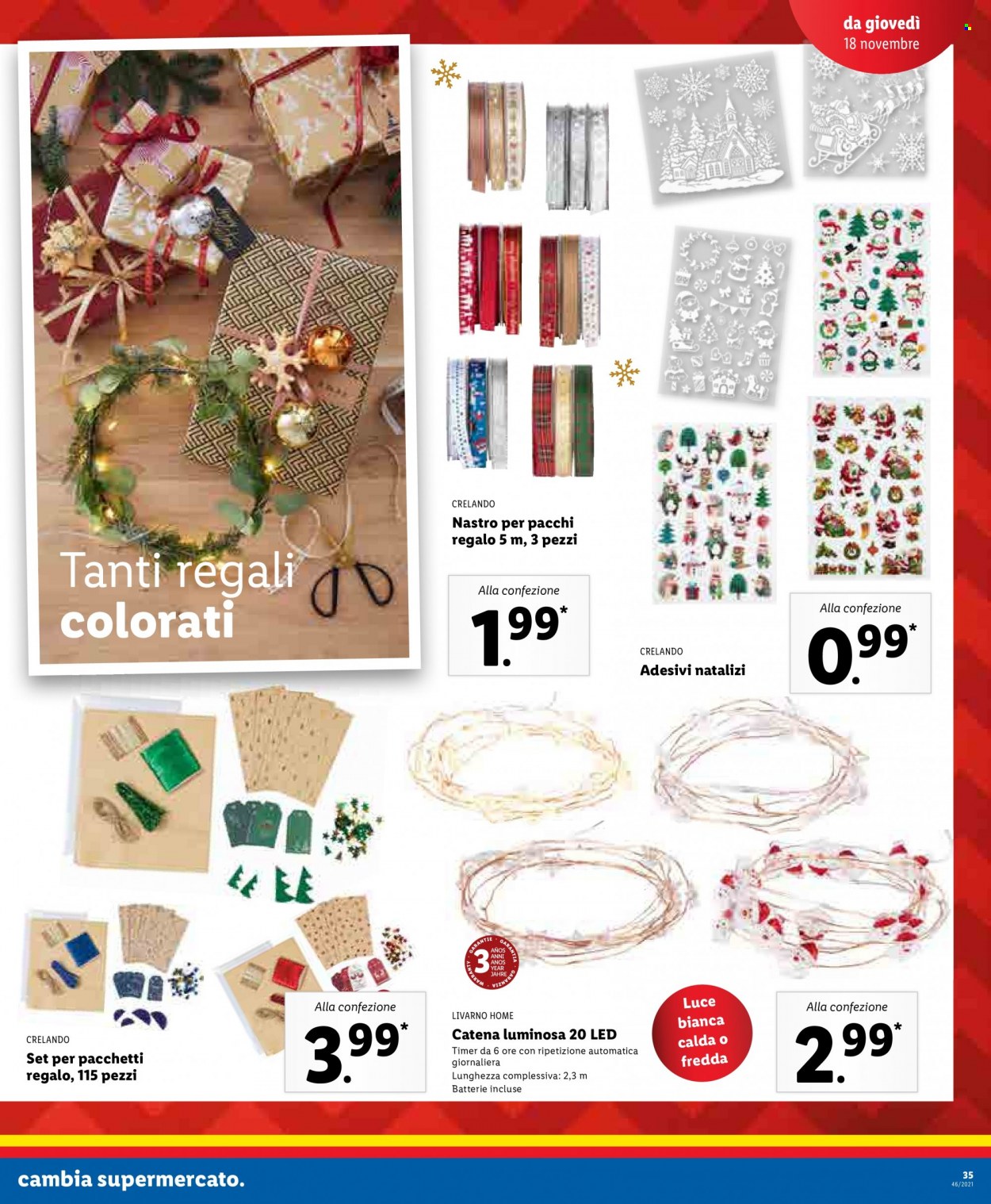 Volantino Lidl - 15/11/2021 - 21/11/2021. Pagina 35