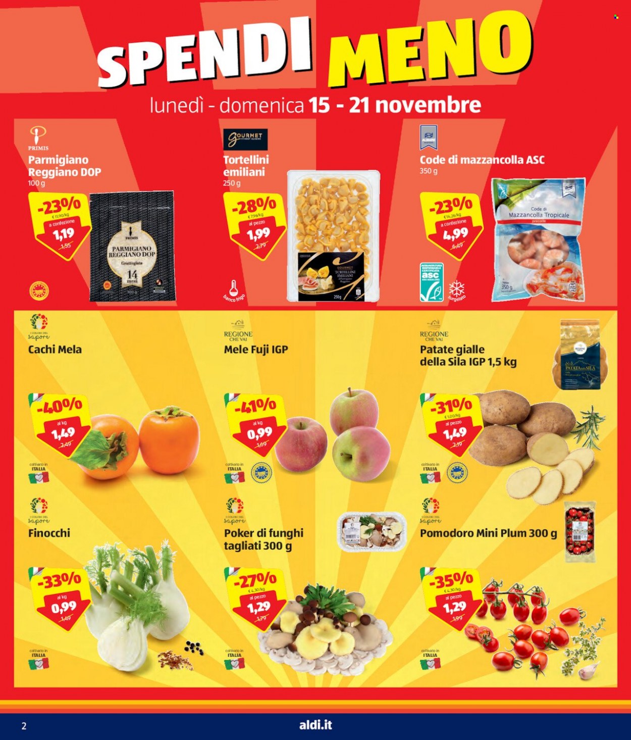 Volantino Aldi - 15/11/2021 - 21/11/2021. Pagina 2
