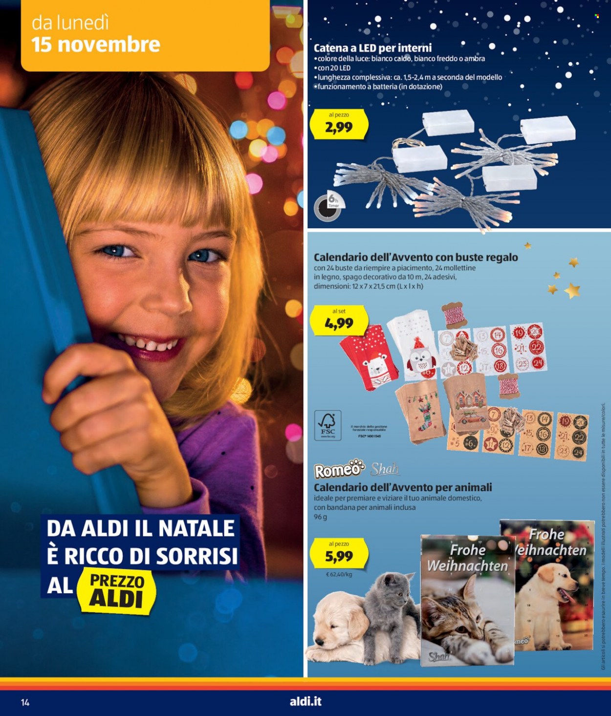 Volantino Aldi - 15/11/2021 - 21/11/2021. Pagina 14