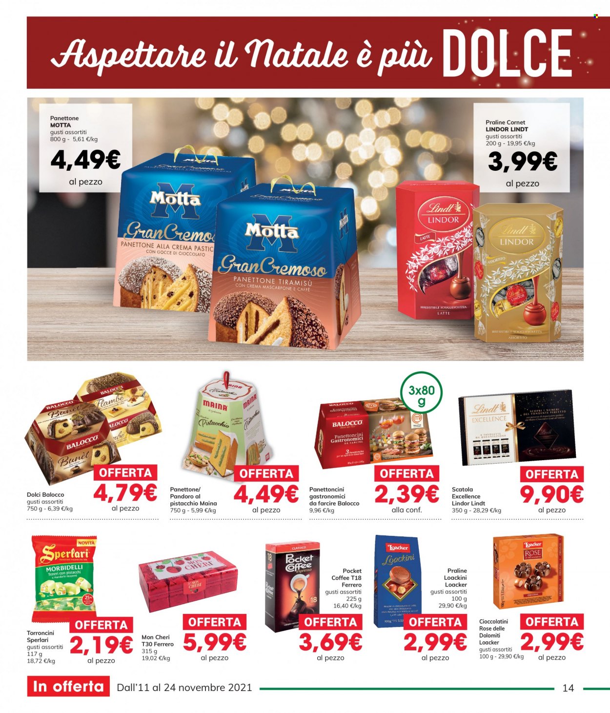 Volantino Interspar - 11/11/2021 - 24/11/2021. Pagina 14