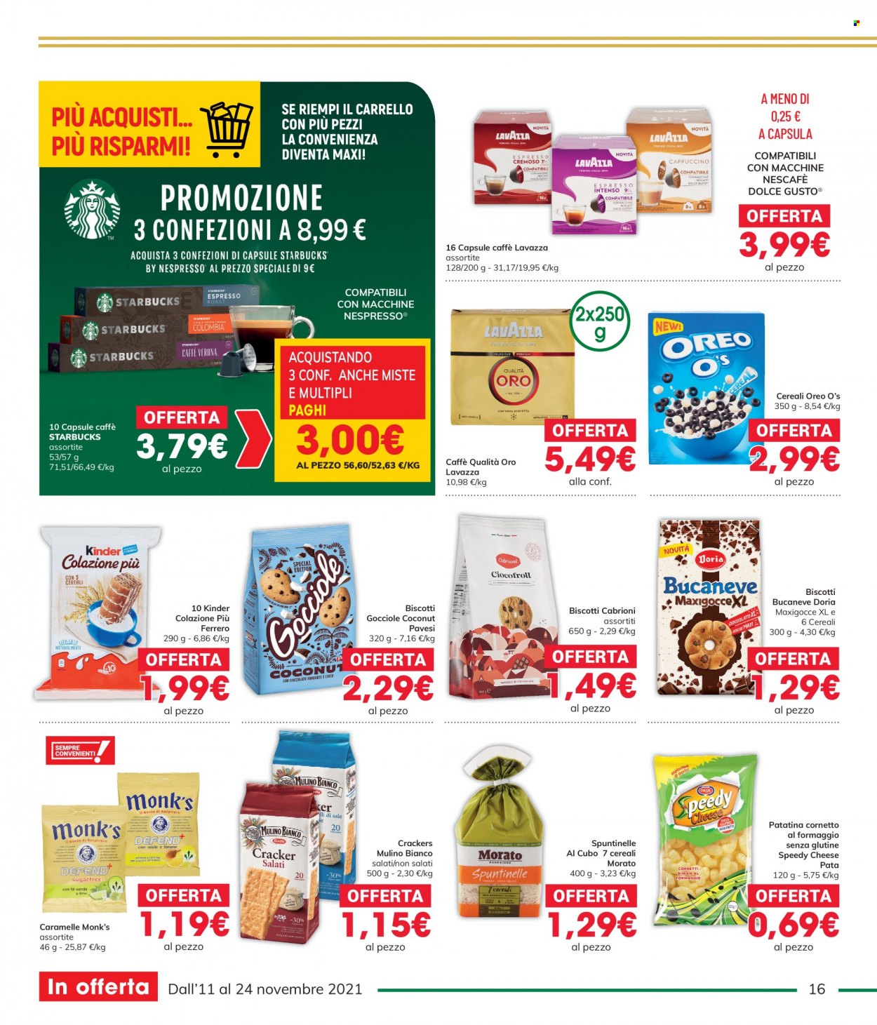 Volantino Interspar - 11/11/2021 - 24/11/2021. Pagina 16