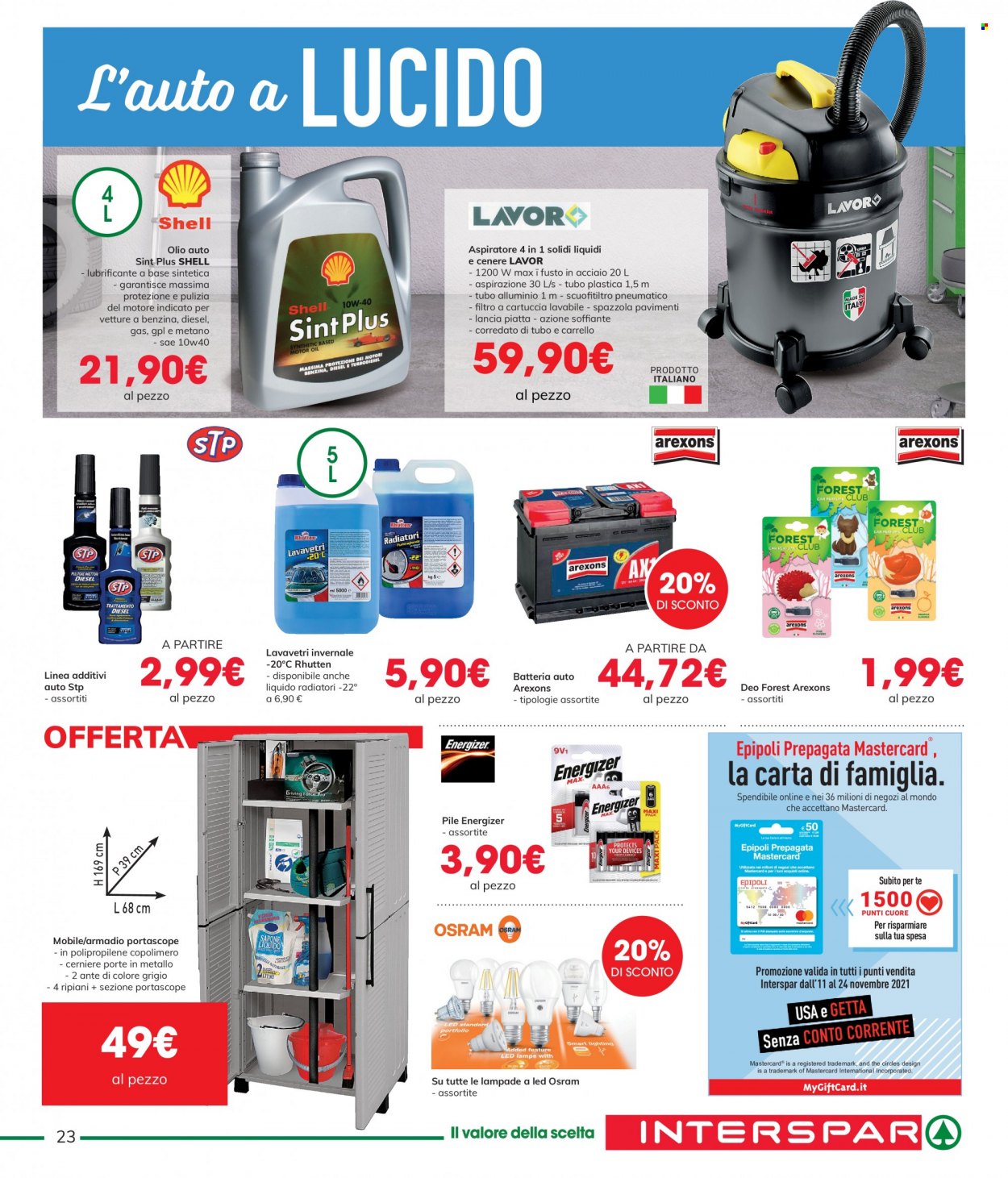 Volantino Interspar - 11/11/2021 - 24/11/2021. Pagina 23