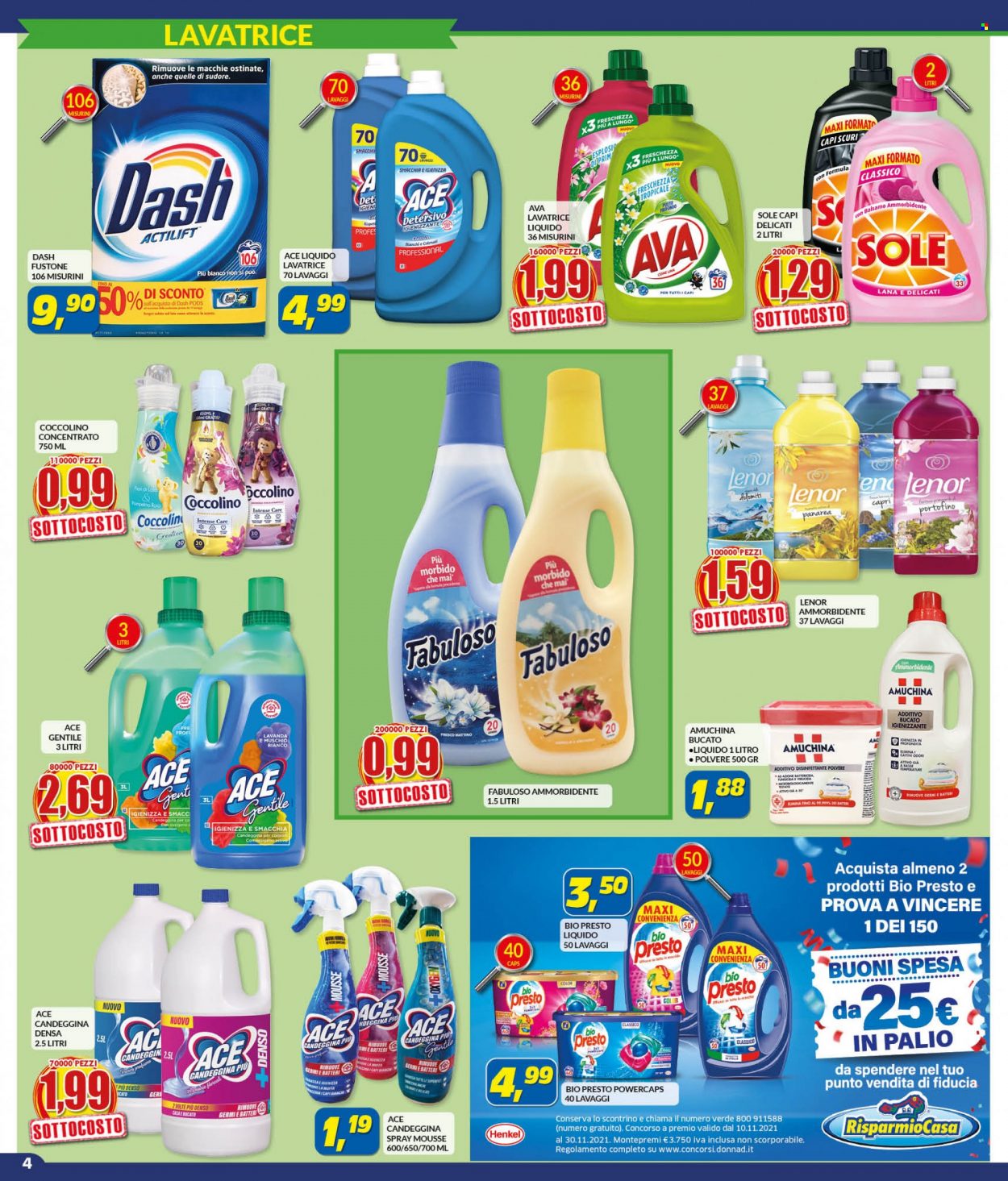 Volantino Risparmio Casa - 13/11/2021 - 21/11/2021. Pagina 4