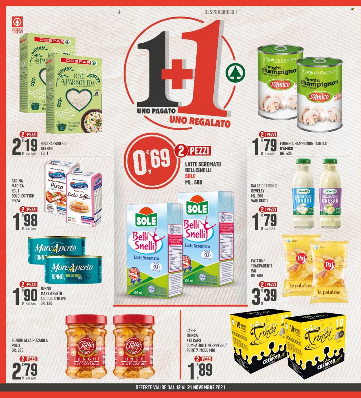 Volantino Eurospar - 12/11/2021 - 21/11/2021. Pagina 4