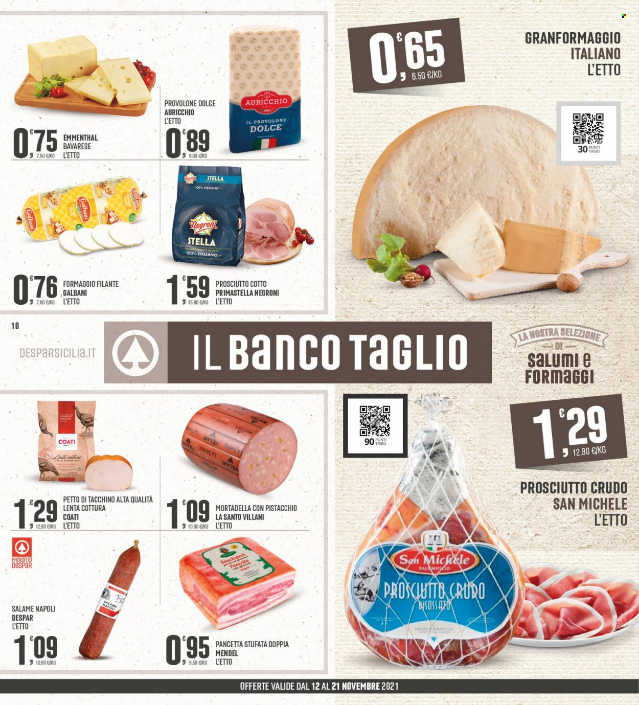 Volantino Eurospar - 12/11/2021 - 21/11/2021. Pagina 10