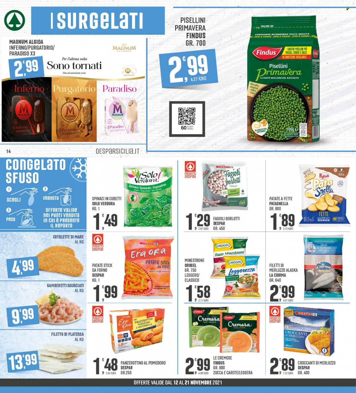 Volantino Eurospar - 12/11/2021 - 21/11/2021. Pagina 14