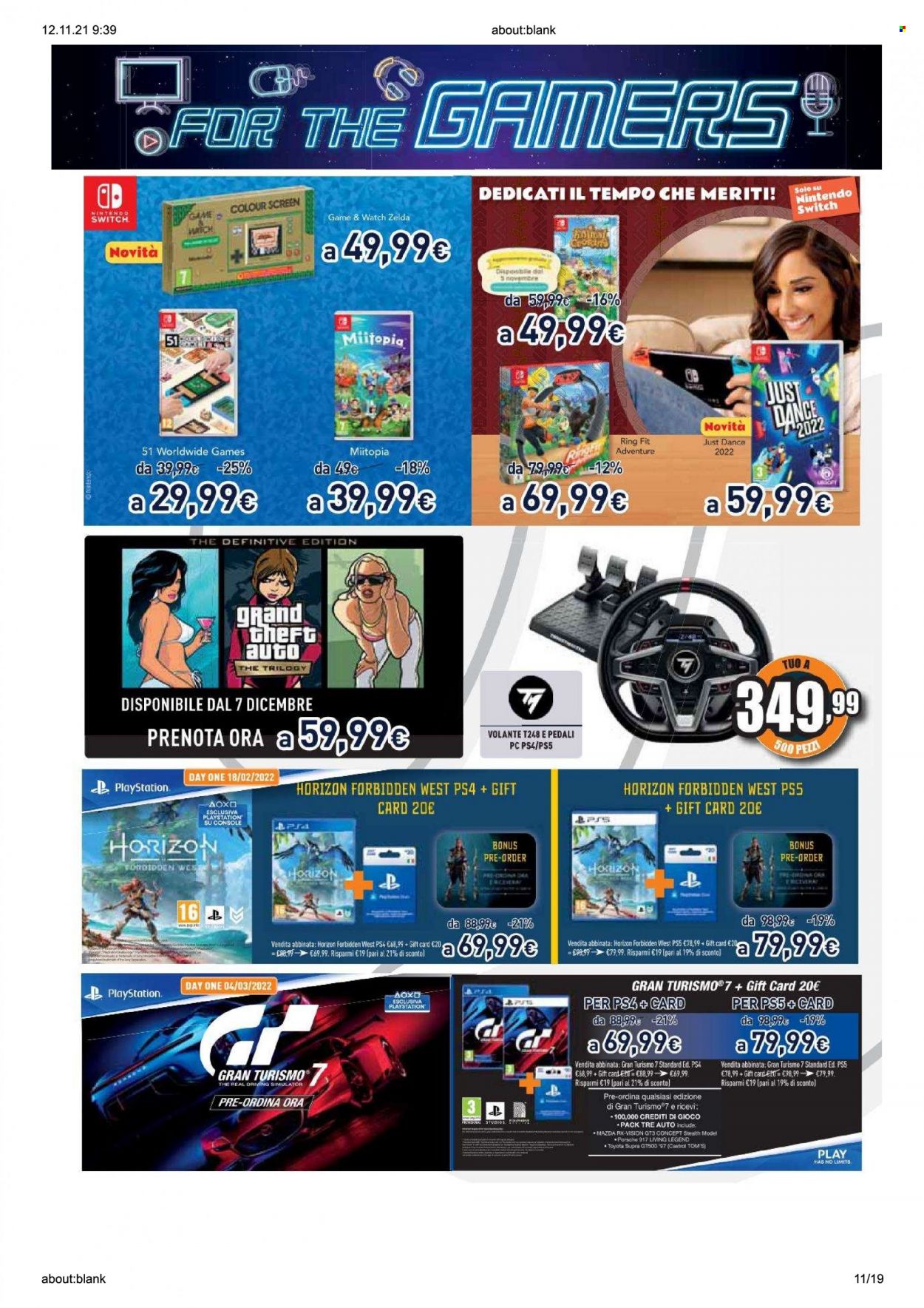 Volantino Unieuro - 12/11/2021 - 18/11/2021. Pagina 11