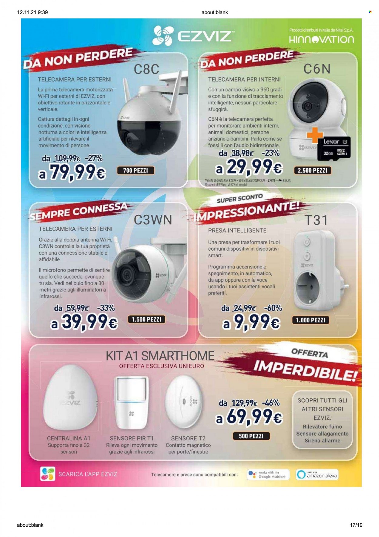 Volantino Unieuro - 12/11/2021 - 18/11/2021. Pagina 17