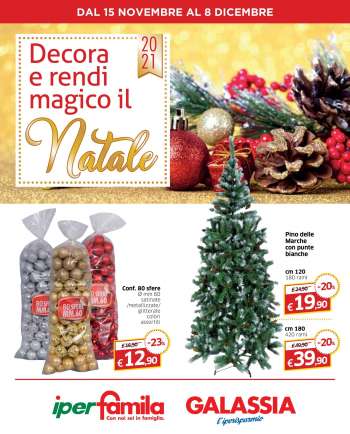 Volantino Famila - 15/11/2021 - 8/12/2021.