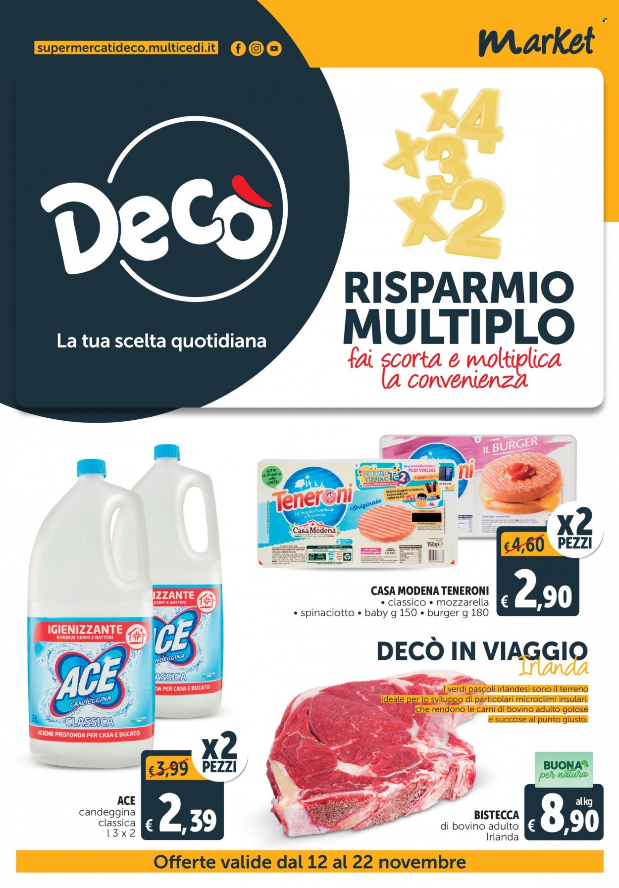 Leták Deco - 12.11.2021 - 22.11.2021. Strana 1