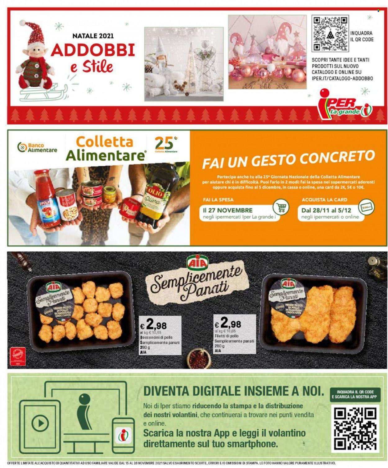 Volantino Iper, La grande i - 15/11/2021 - 28/11/2021. Pagina 34