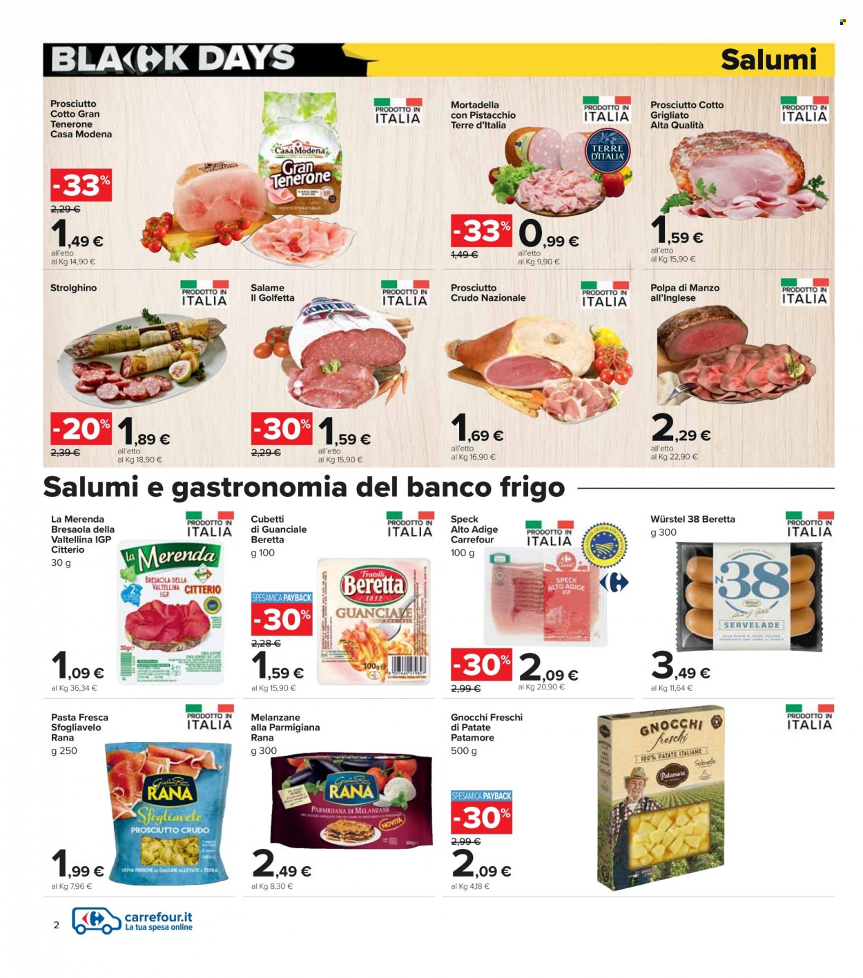 Volantino Carrefour - 17/11/2021 - 29/11/2021. Pagina 2