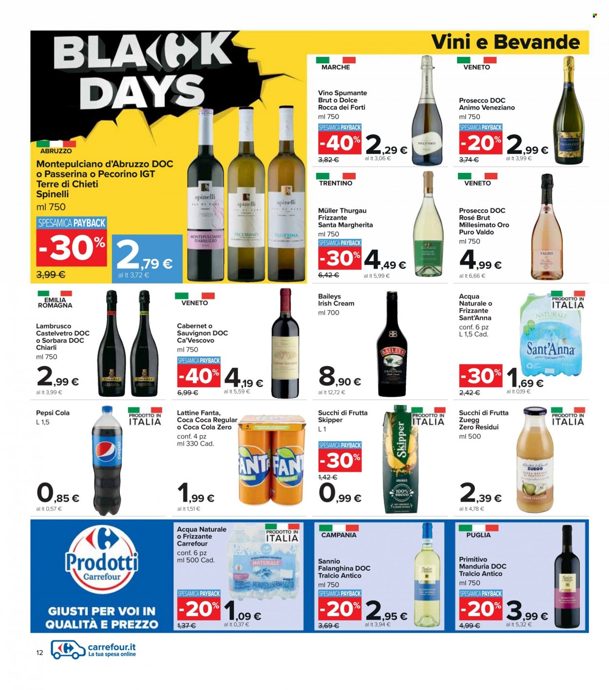 Volantino Carrefour - 17/11/2021 - 29/11/2021. Pagina 12