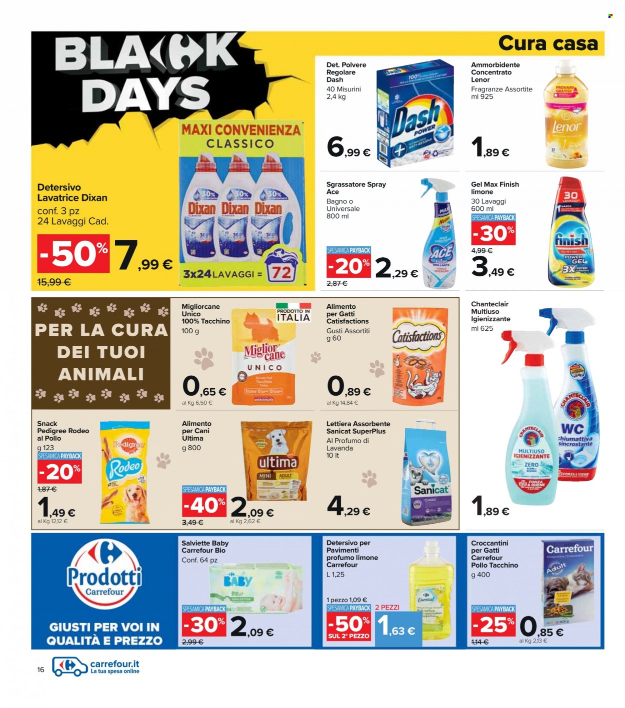 Volantino Carrefour - 17/11/2021 - 29/11/2021. Pagina 16