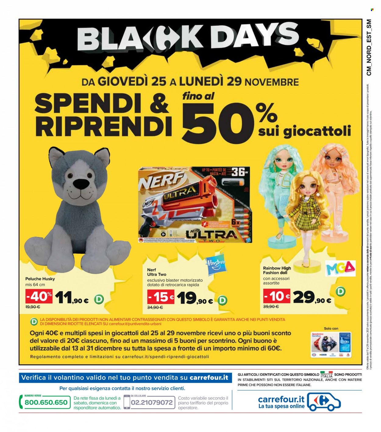 Volantino Carrefour - 17/11/2021 - 29/11/2021. Pagina 30