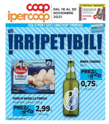 Volantino Coop - 16/11/2021 - 30/11/2021.