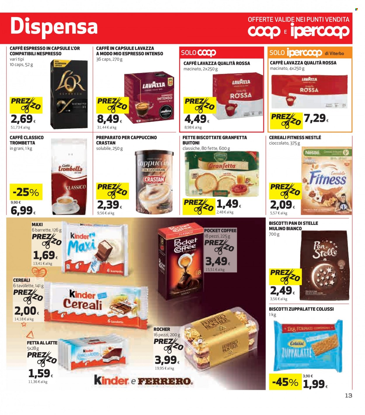 Volantino Coop - 16/11/2021 - 30/11/2021. Pagina 13