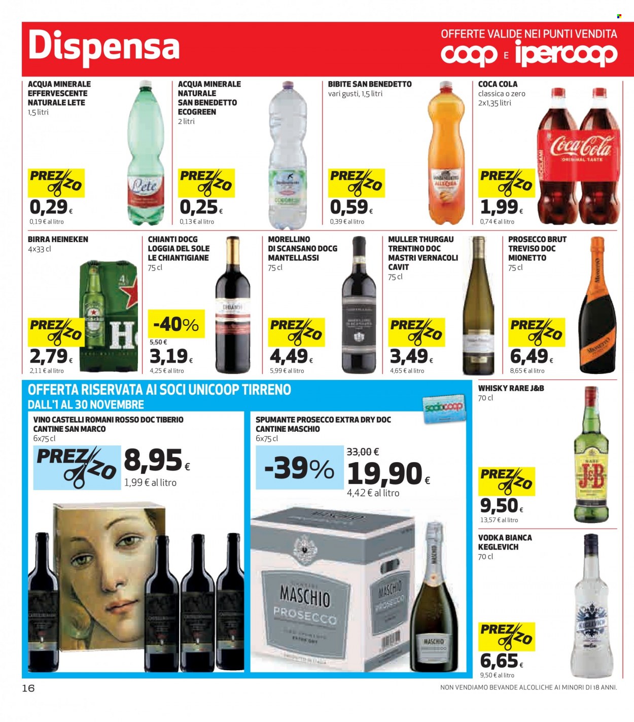 Volantino Coop - 16/11/2021 - 30/11/2021. Pagina 16