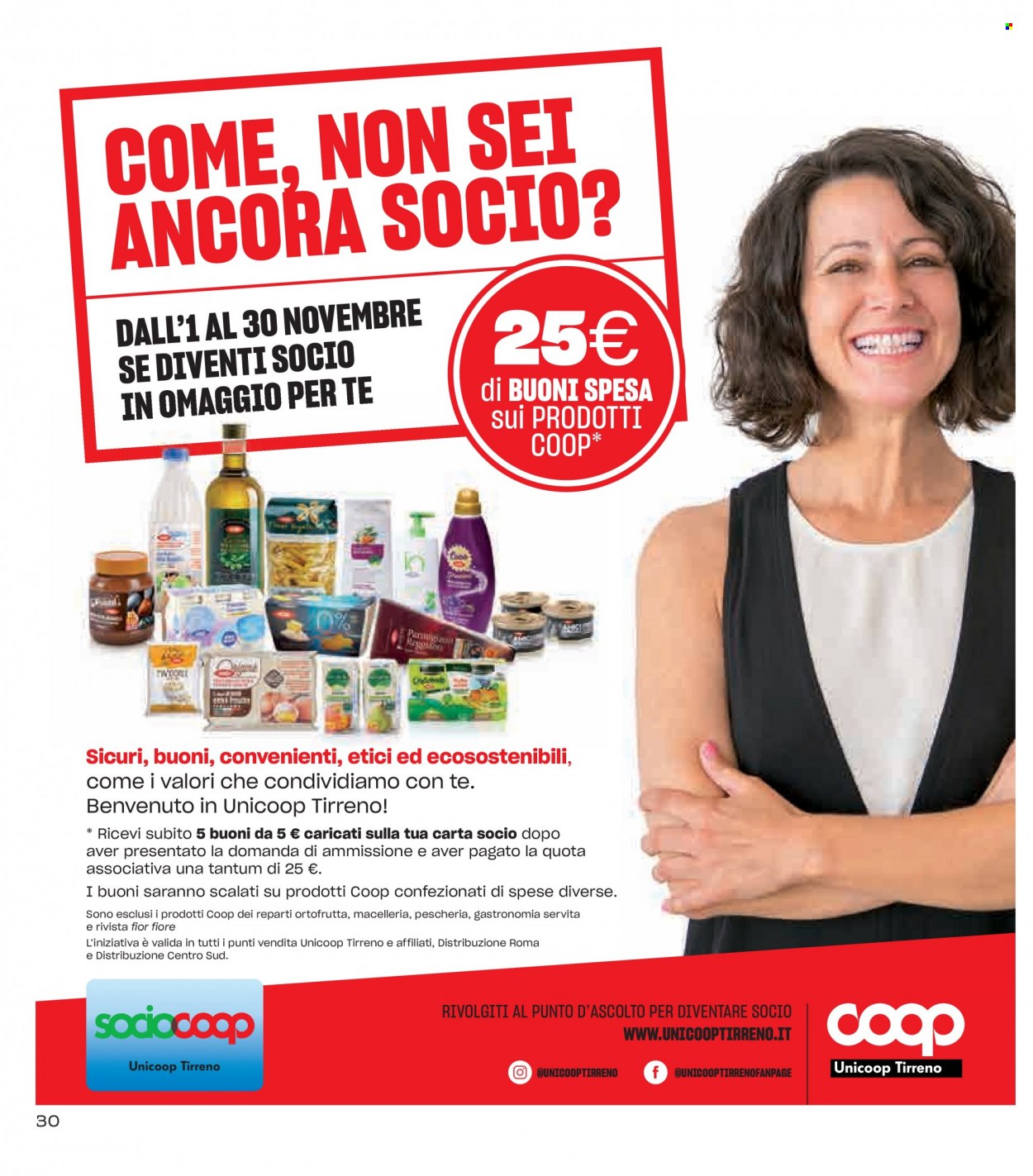 Volantino Coop - 16/11/2021 - 30/11/2021. Pagina 30