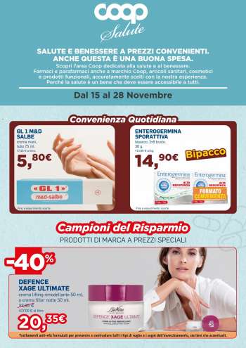 Volantino Coop - 15/11/2021 - 28/11/2021.