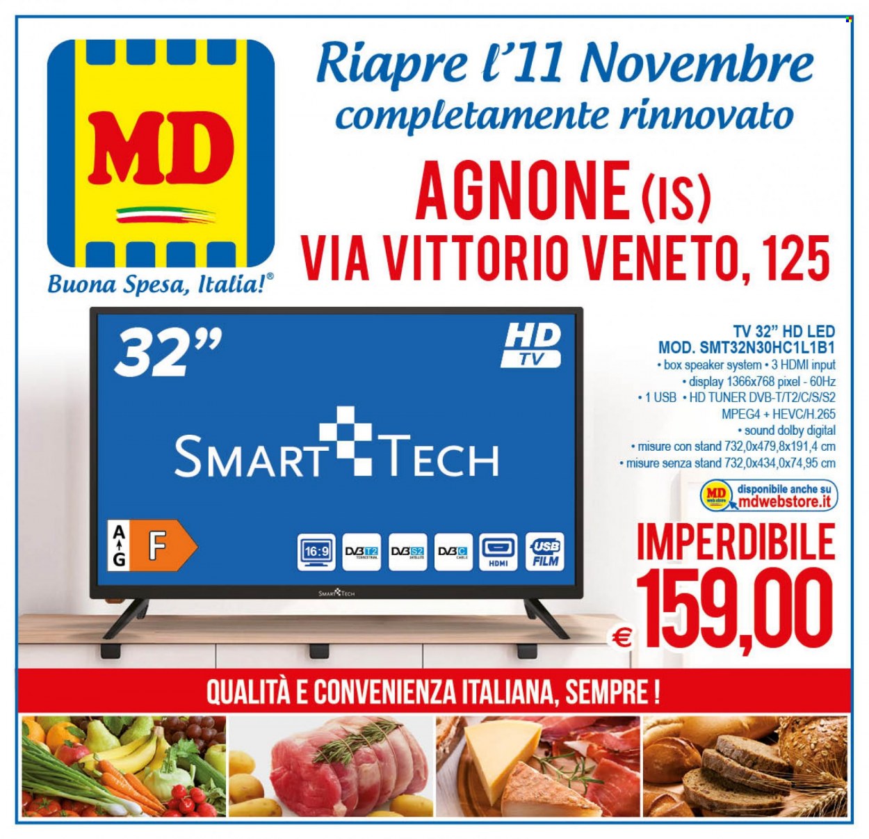 Volantino MD Discount - 11/11/2021 - 21/11/2021. Pagina 1