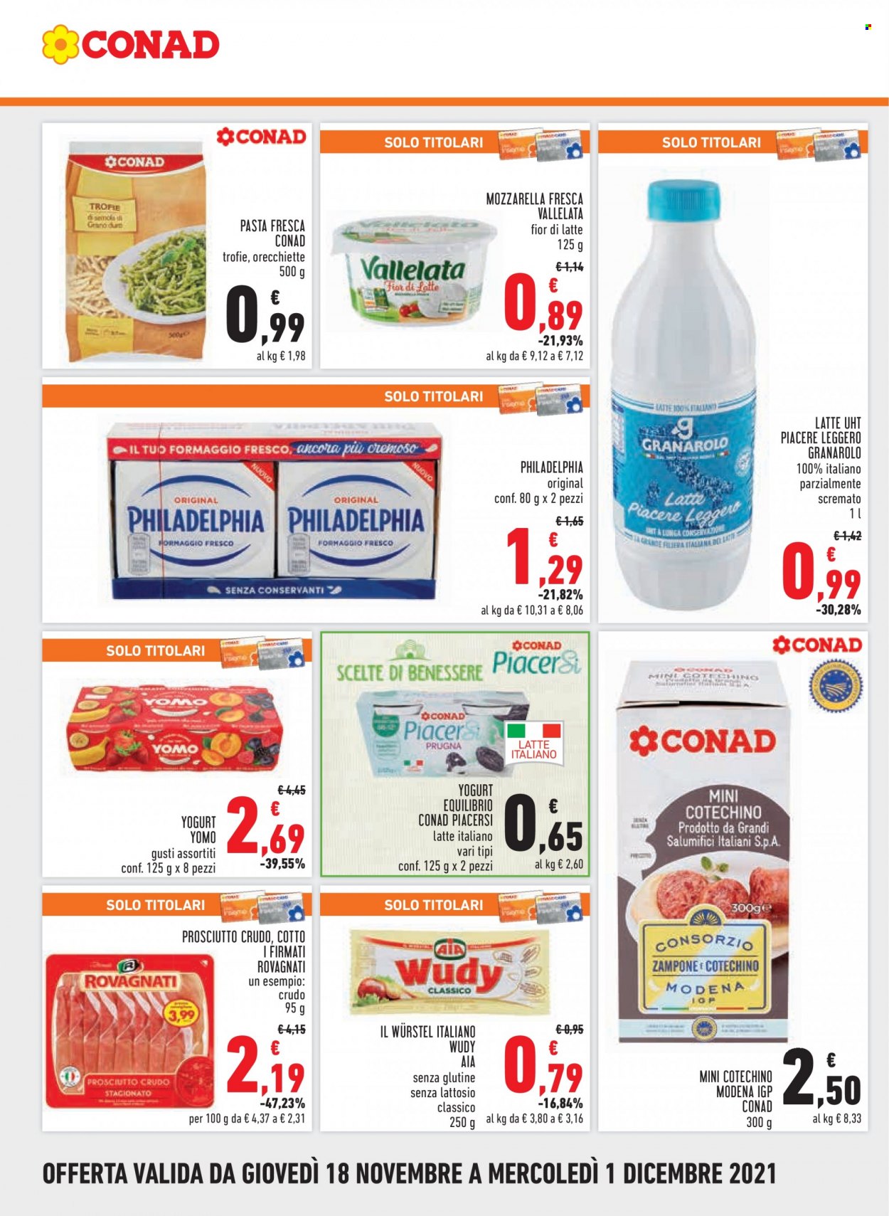 Volantino Conad - 18/11/2021 - 1/12/2021. Pagina 10