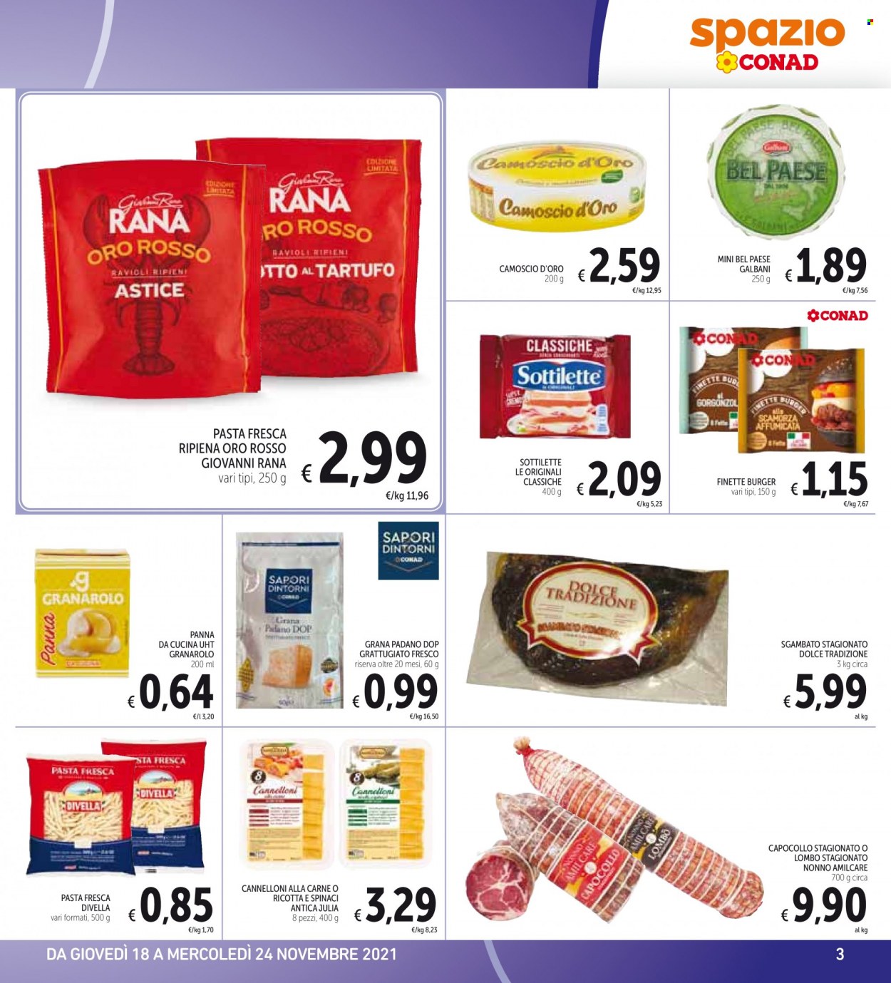 Volantino Conad - 18/11/2021 - 24/11/2021. Pagina 3