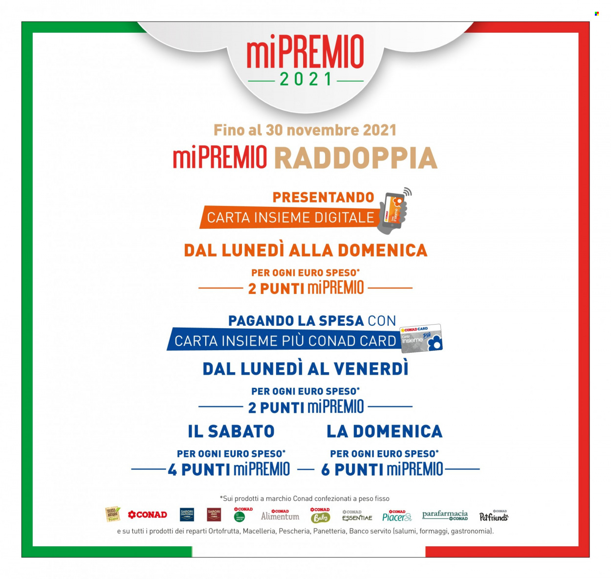 Volantino Conad - 18/11/2021 - 28/11/2021. Pagina 11