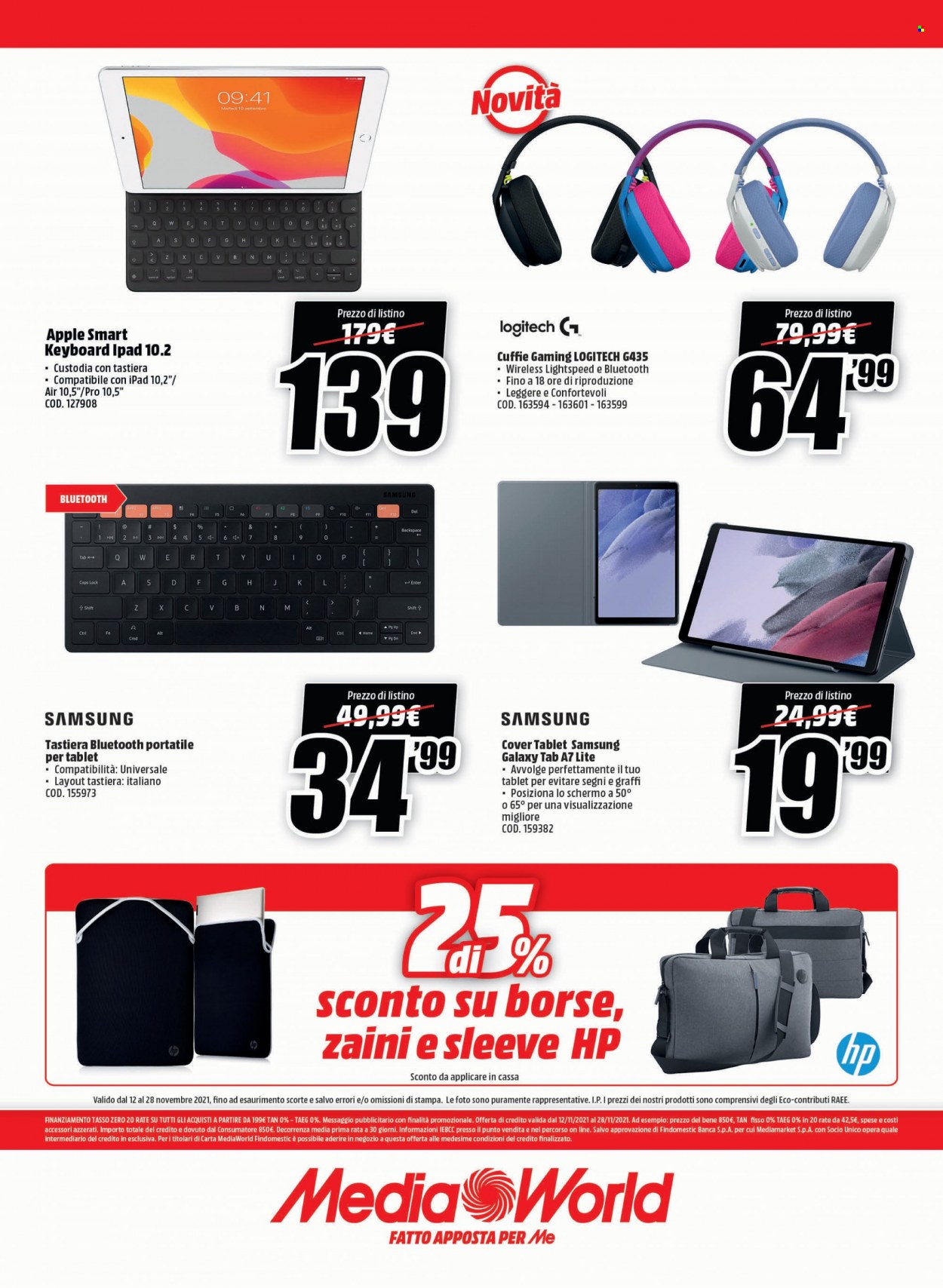 Volantino MediaWorld - 12/11/2021 - 28/11/2021. Pagina 4