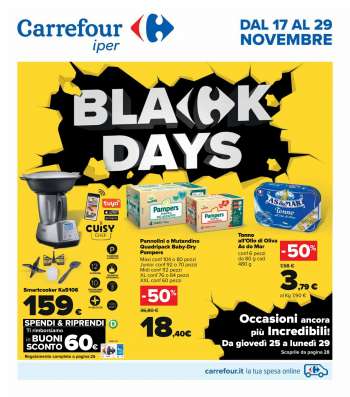 Volantino Carrefour - 17/11/2021 - 29/11/2021.