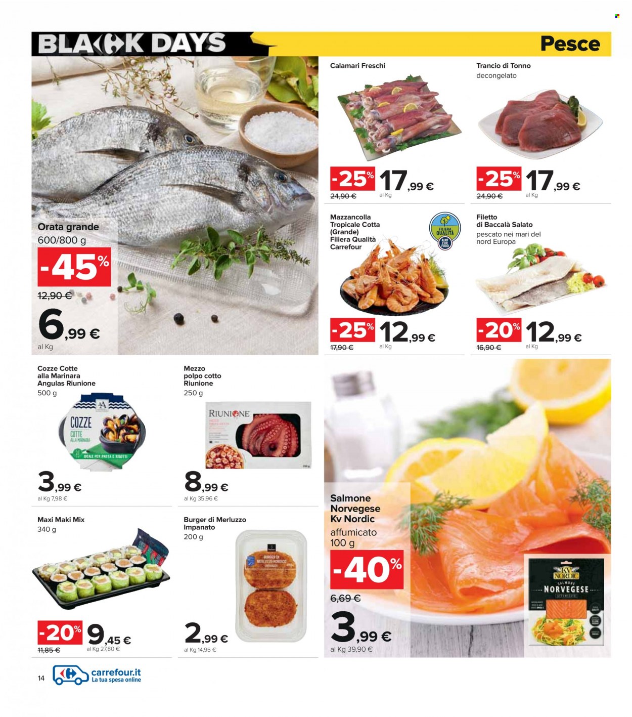 Volantino Carrefour - 17/11/2021 - 29/11/2021. Pagina 14