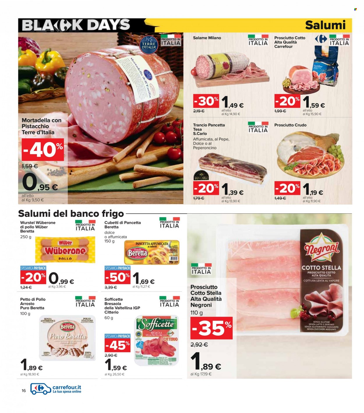 Volantino Carrefour - 17/11/2021 - 29/11/2021. Pagina 16