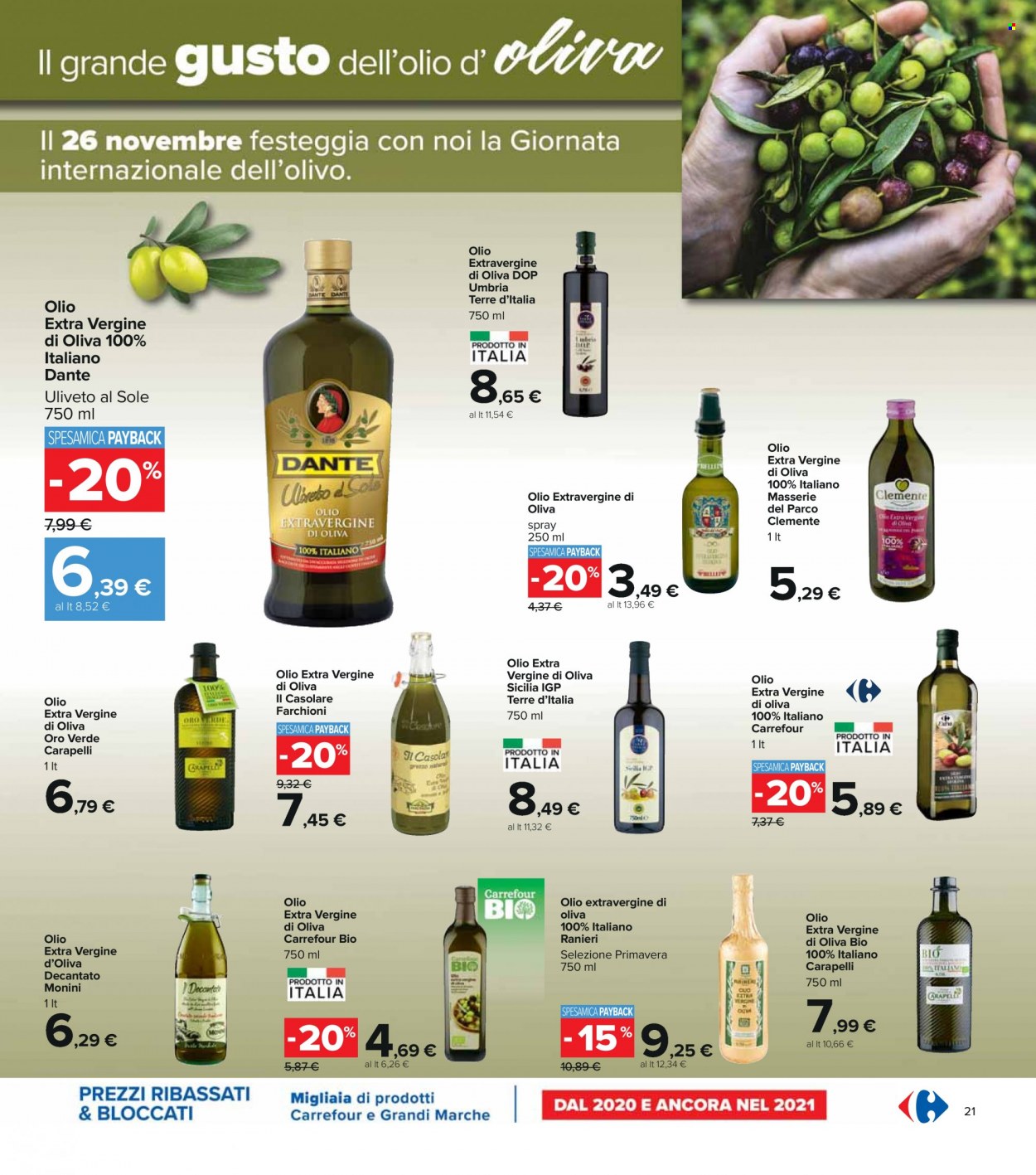 Volantino Carrefour - 17/11/2021 - 29/11/2021. Pagina 21
