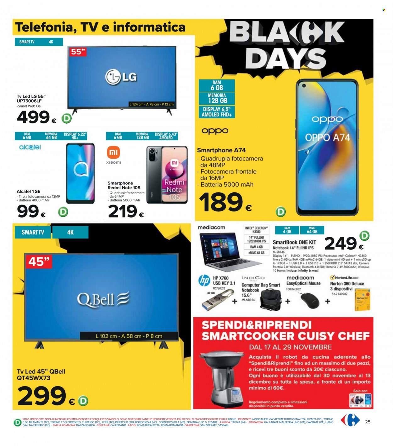 Volantino Carrefour - 17/11/2021 - 29/11/2021. Pagina 25