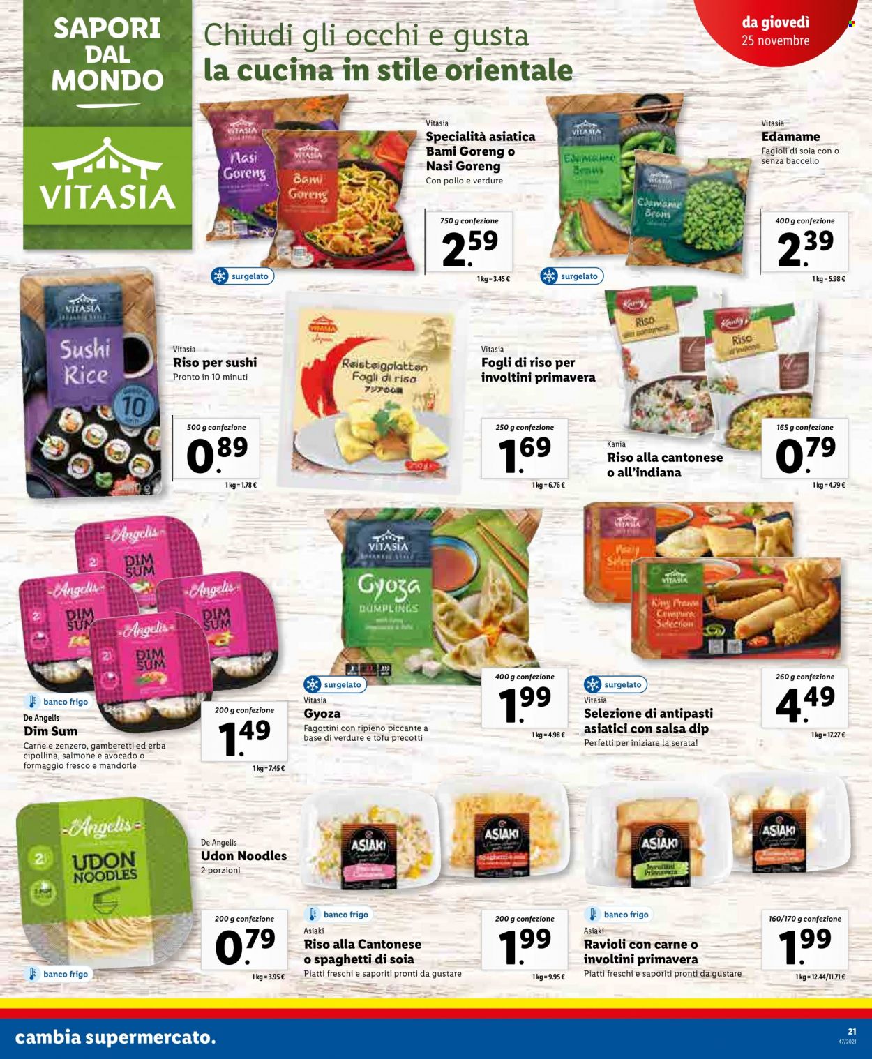 Volantino Lidl - 22/11/2021 - 28/11/2021. Pagina 21