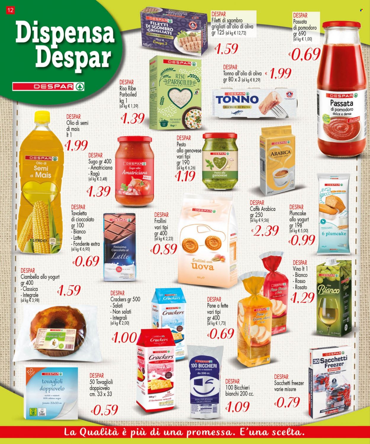 Volantino Eurospar - 18/11/2021 - 1/12/2021. Pagina 12