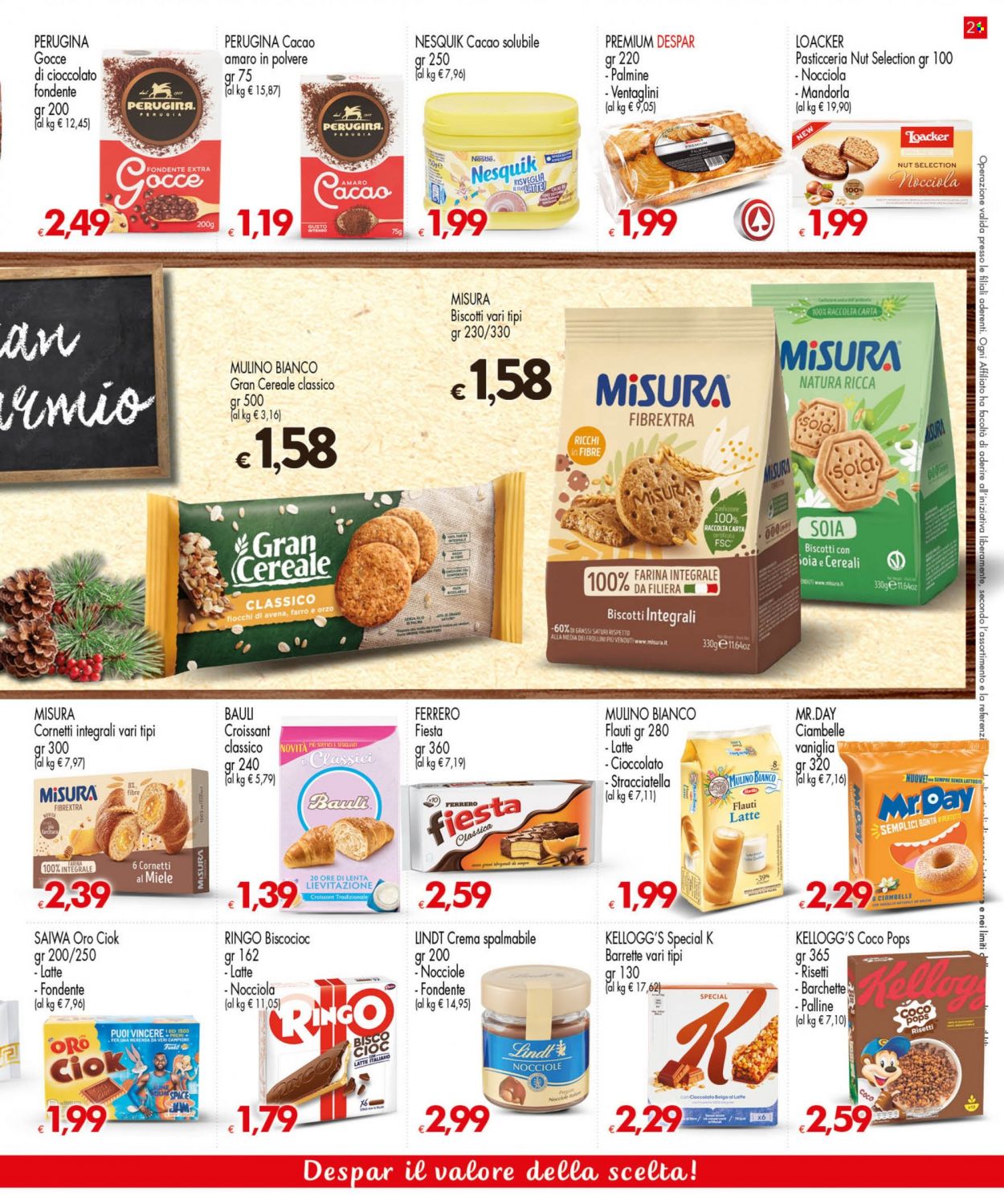 Volantino Eurospar - 18/11/2021 - 1/12/2021. Pagina 21