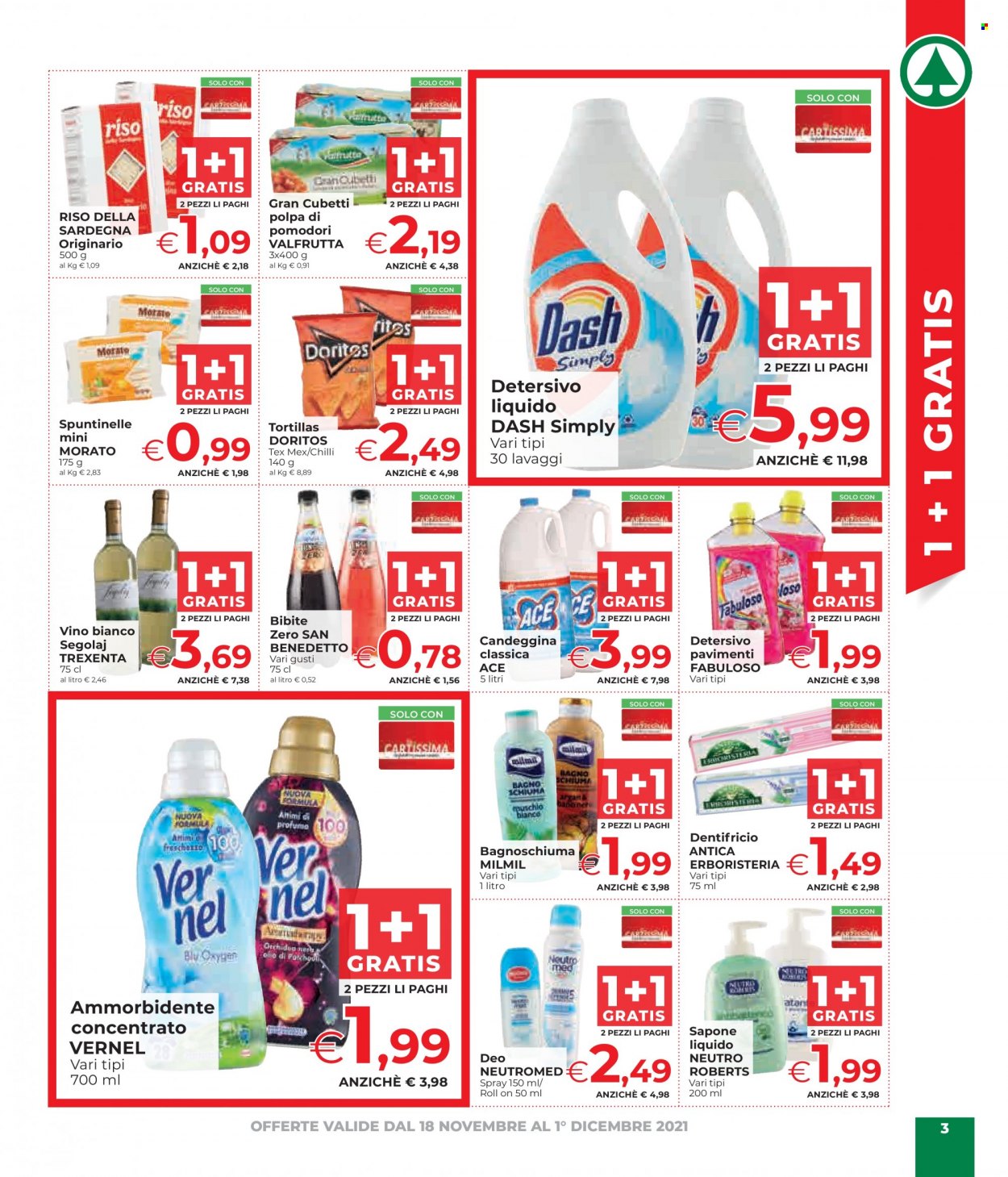 Volantino Despar - 18/11/2021 - 1/12/2021. Pagina 3