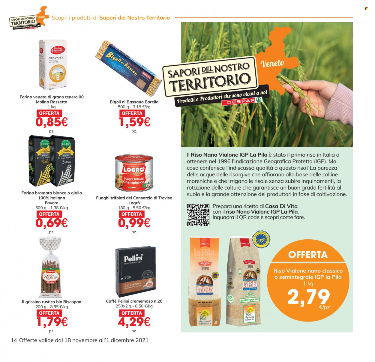 Volantino Eurospar - 18/11/2021 - 1/12/2021. Pagina 14