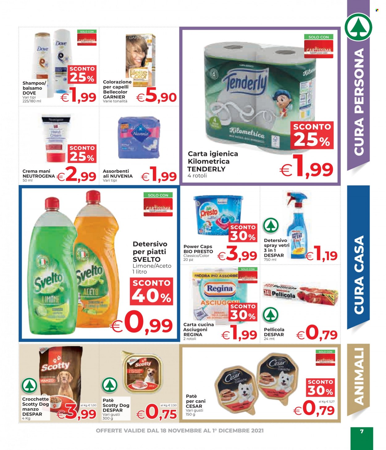 Volantino Despar - 18/11/2021 - 1/12/2021. Pagina 7