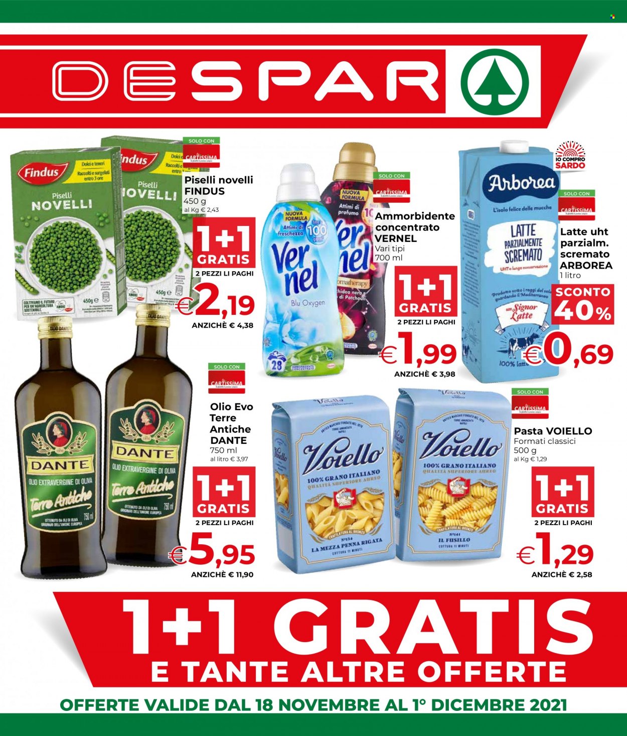 Volantino Despar - 18/11/2021 - 1/12/2021. Pagina 1