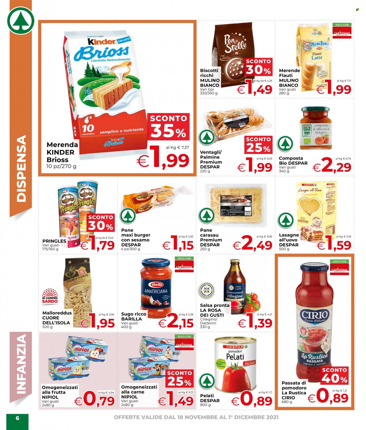Volantino Despar - 18/11/2021 - 1/12/2021. Pagina 6
