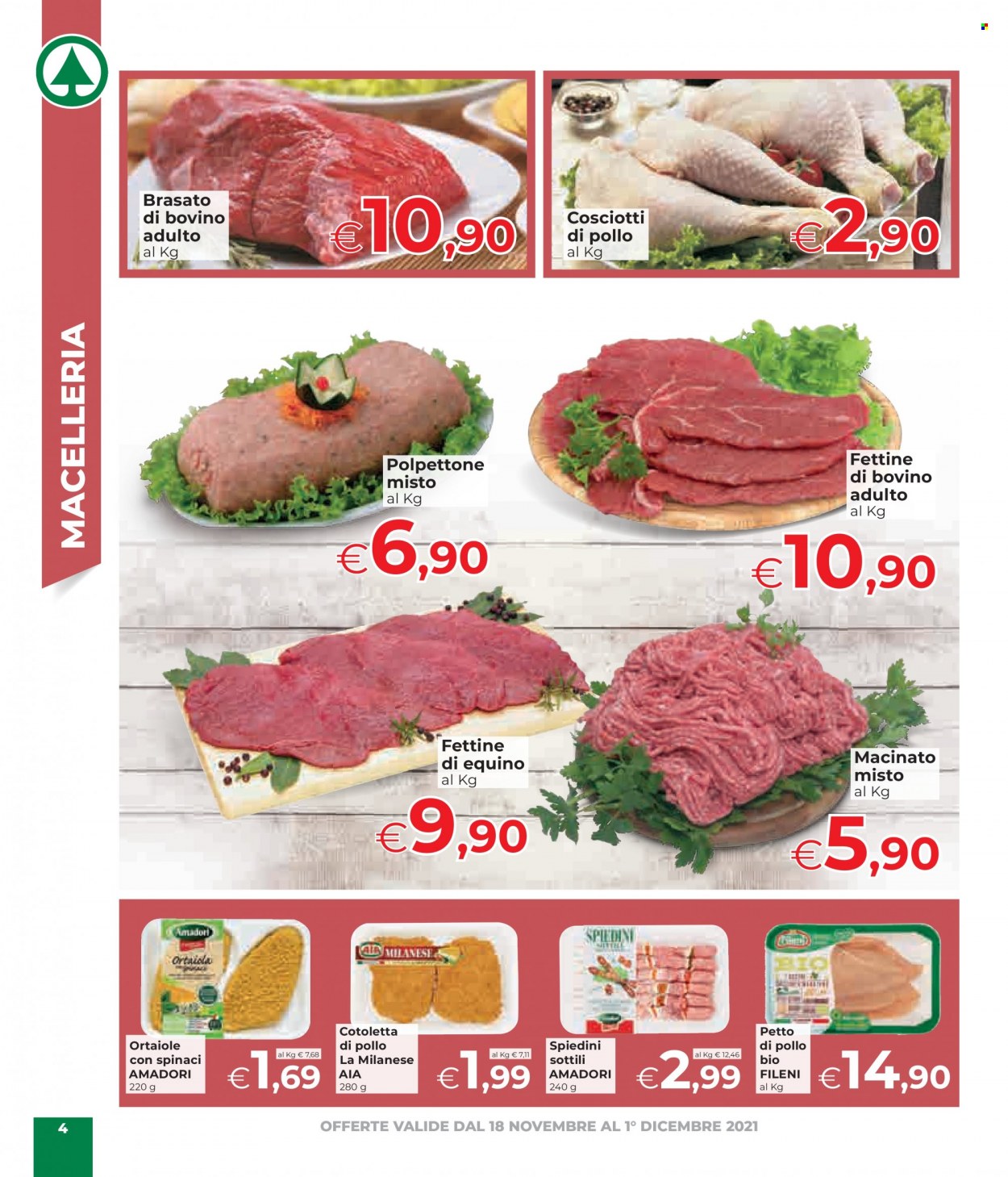 Volantino Eurospar - 18/11/2021 - 1/12/2021. Pagina 4